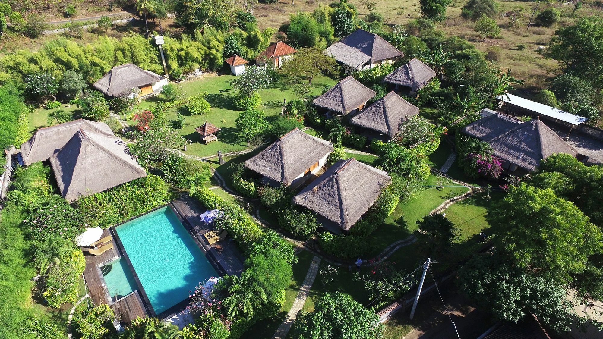 Sunia Loka Bungalows & Dive Center Pemuteran Exterior foto